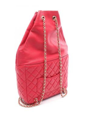 Chanel Matelassé Pink Lambskin Quilted Seoul Backpack in Pink 2