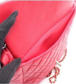 Chanel Matelassé Pink Lambskin Quilted Seoul Backpack in Pink 7