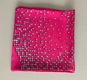 Hermes Pink Silk Cheval De Legende Scarf 7