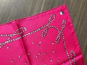 Hermes Pink Silk Cheval De Legende Scarf 10