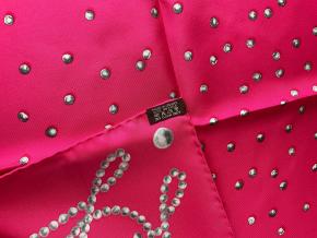 Hermes Pink Silk Cheval De Legende Scarf 4