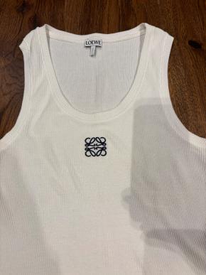 Loewe White Anagram Vest 3
