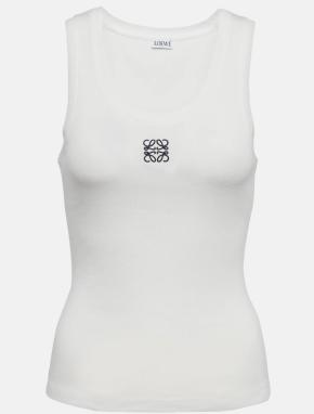 Loewe White Anagram Vest 2