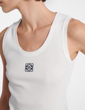 Loewe White Anagram Vest 8