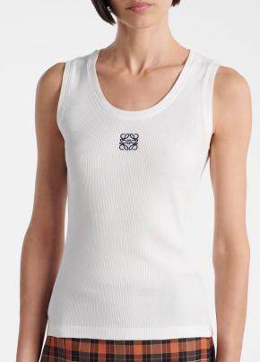 Loewe White Anagram Vest 7