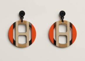 Hermes H Equipe Earrings 6