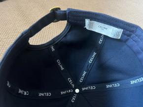 Celine Navy Blue Logo cap 4