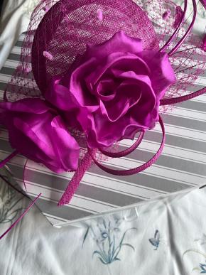 Snoxell & Gwyther Fuchsia Fascinator 7