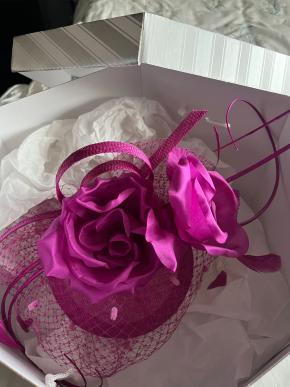 Snoxell & Gwyther Fuchsia Fascinator 8