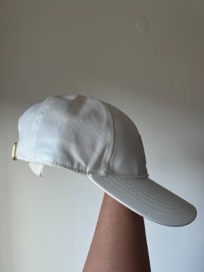 Celine White Cotton Baseball Cap 8