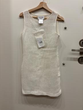Chanel Cotton Mesh Mini Dress 2