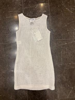 Chanel Cotton Mesh Mini Dress 3