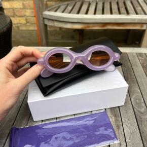 Paloceras Lilac Dream Pebble Milky Oval Sunglasses 2