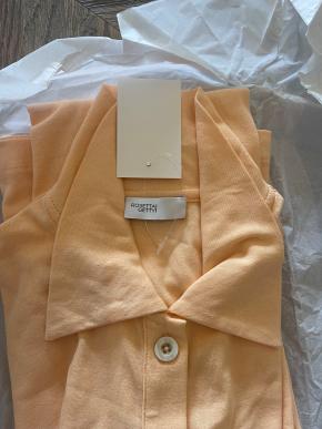 Rosetta Getty Peach Cotton Dress 5