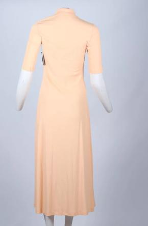 Rosetta Getty Peach Cotton Dress 3