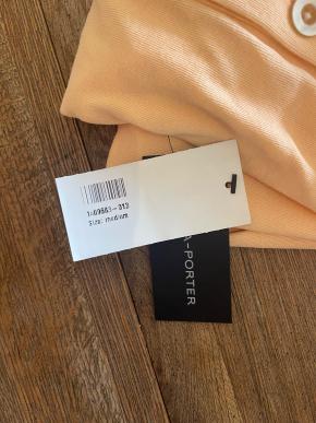 Rosetta Getty Peach Cotton Dress 6