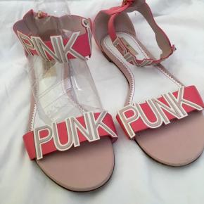 Valentino Pink Punk Flat Sandals 2