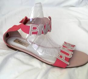 Valentino Pink Punk Flat Sandals 3