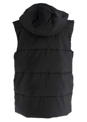 Givenchy Black Sleeveless Hooded Puffer Jacket 2