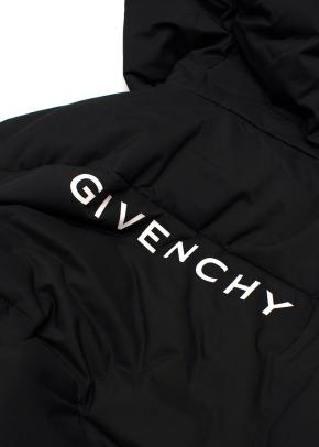 Givenchy Black Sleeveless Hooded Puffer Jacket 8
