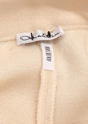 Oscar De La Renta Beige Knit Trousers 8