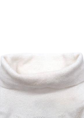 Chanel Faux Pearly and Crystal CC  Short Sleeved Ribbed Knit Top 5
