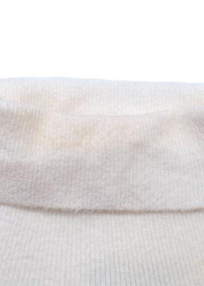 Chanel Faux Pearly and Crystal CC  Short Sleeved Ribbed Knit Top 4