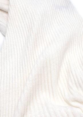 Chanel Faux Pearly and Crystal CC  Short Sleeved Ribbed Knit Top 8