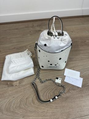 Maison Martin Margiela Cowprint Bucket Bag 8