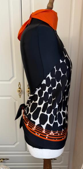 Gucci Printed Silk Halter Top 4