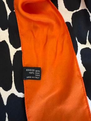 Gucci Printed Silk Halter Top 6