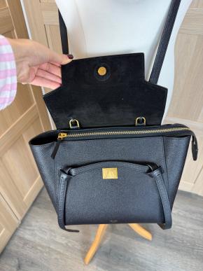 Celine Black Micro Belt Crossbody Bag 7