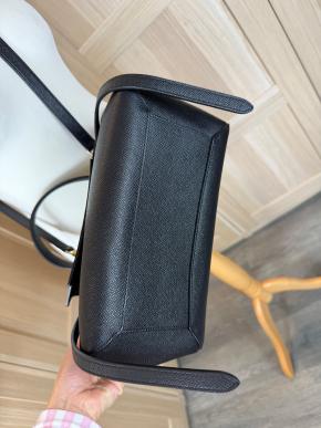 Celine Black Micro Belt Crossbody Bag 5
