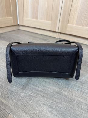 Celine Black Micro Belt Crossbody Bag 6