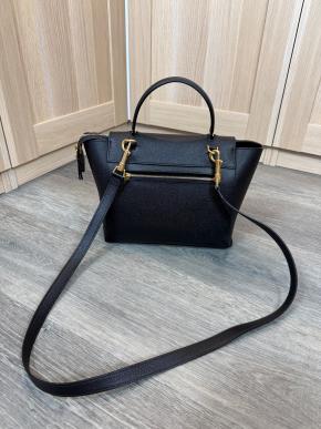 Celine Black Micro Belt Crossbody Bag 9