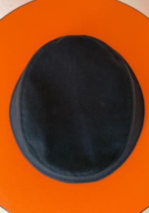 Hermes Black Harper H Sellier Hat 6