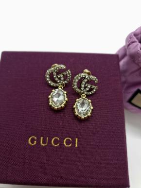 Gucci Crystal Drop Earrings 4