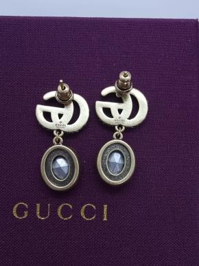 Gucci Crystal Drop Earrings 6