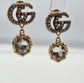Gucci Crystal Drop Earrings 5