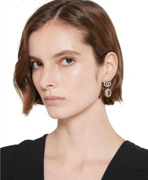 Gucci Crystal Drop Earrings 2