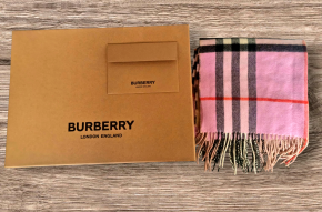 Burberry Extra Large Cashmere Scarf 4