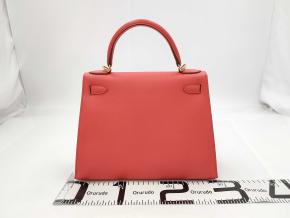 Hermes Capucine Sanguine Epsom Kelly Sellier 28 3
