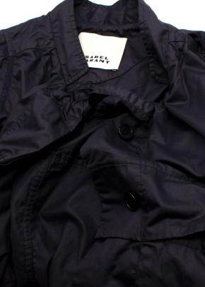 Isabel Marant Navy 'Nancy' Cotton Sports Jacket 10
