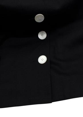 Prada Current Cotton Drill Midi Skirt 7