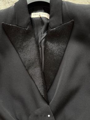 Pucci Black Tuxedo Shortsuit 5