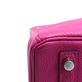 Hermes Purple Togo Leather Birkin 25 Togo 11
