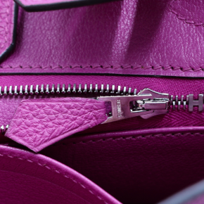 Hermes Purple Togo Leather Birkin 25 Togo 6