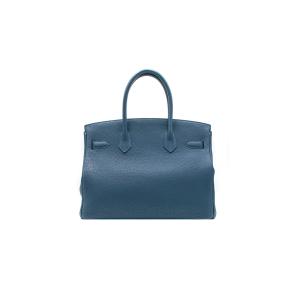 Hermes Blue Togo Leather Birkin 30 - As New 2