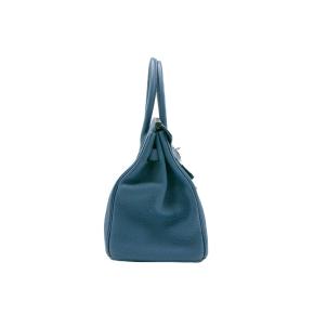 Hermes Blue Togo Leather Birkin 30 - As New 3