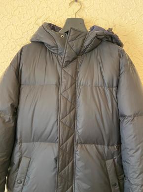 Yves Salomon Reversible Navy Black Jacket 8